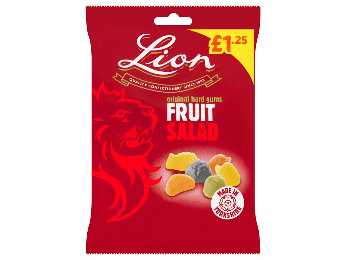 Lion Fruit Salad Original Hard Gums 130g