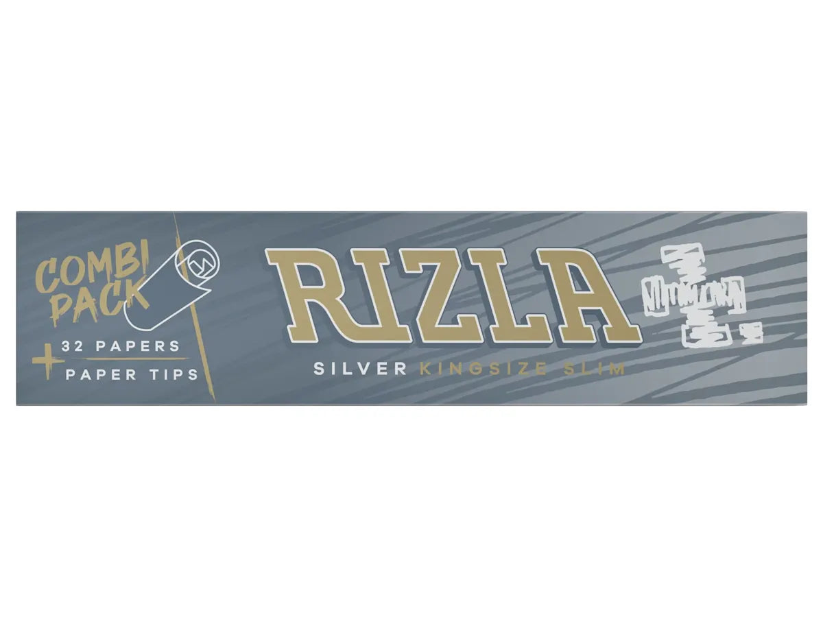 Rizla Super Thin Silver King Size Slim Combi Pack