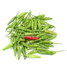 Fresh Green Chilies (పచ్చి మిర్చి)- Spicy